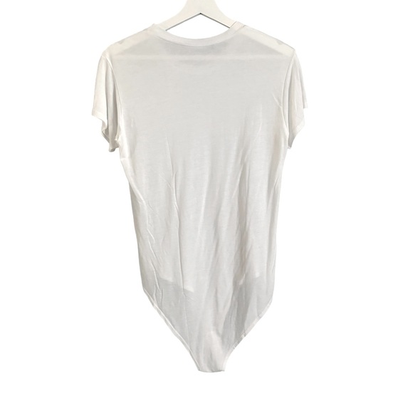 Reformation Jeans White Trop Bodysuit - Picture 4 of 8